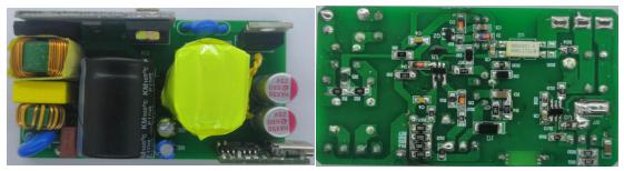 45w快充pd電源方案PCB及DEMO實物圖