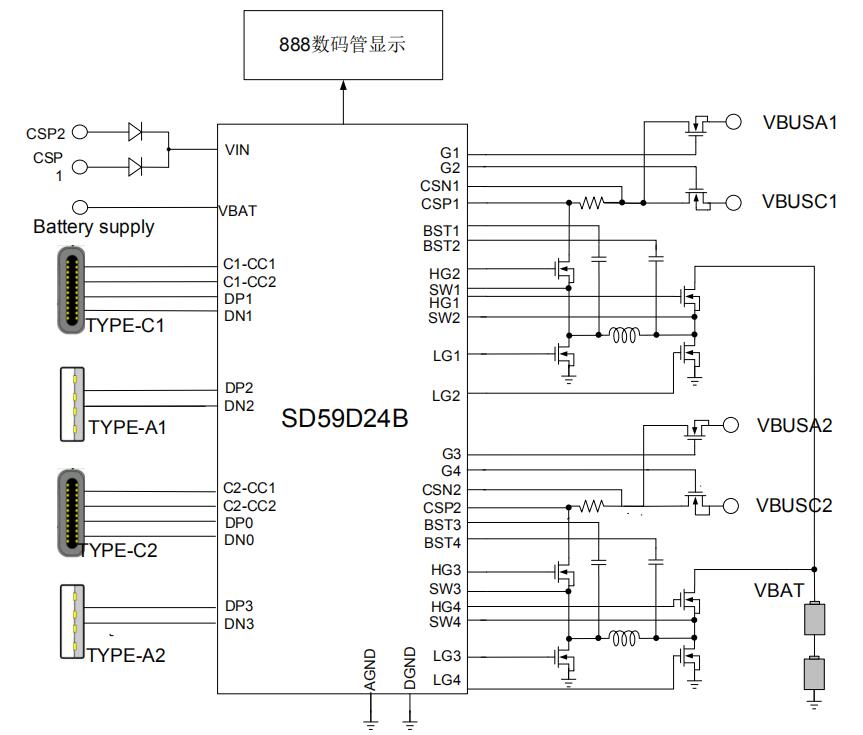 SD59D24B應(yīng)用電路圖